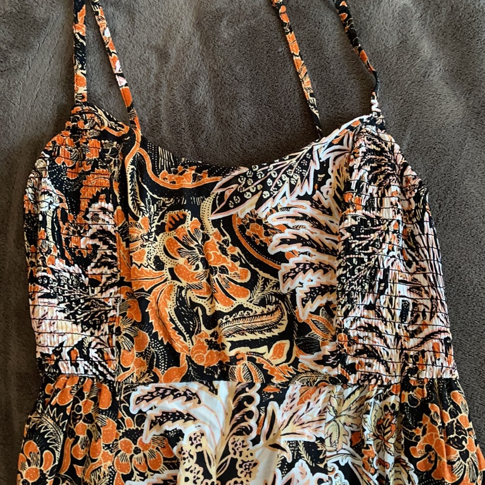 Free People Maxi Dress with High Slit